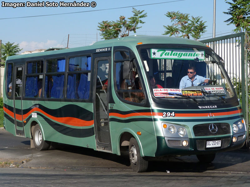 Inrecar Géminis II / Mercedes Benz LO-916 BlueTec5 / Flota Talagante