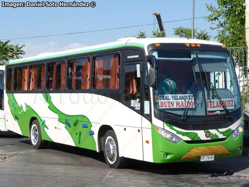 Marcopolo Ideale 770 / Mercedes Benz OF-1721 BlueTec5 / Buses Buin - Maipo