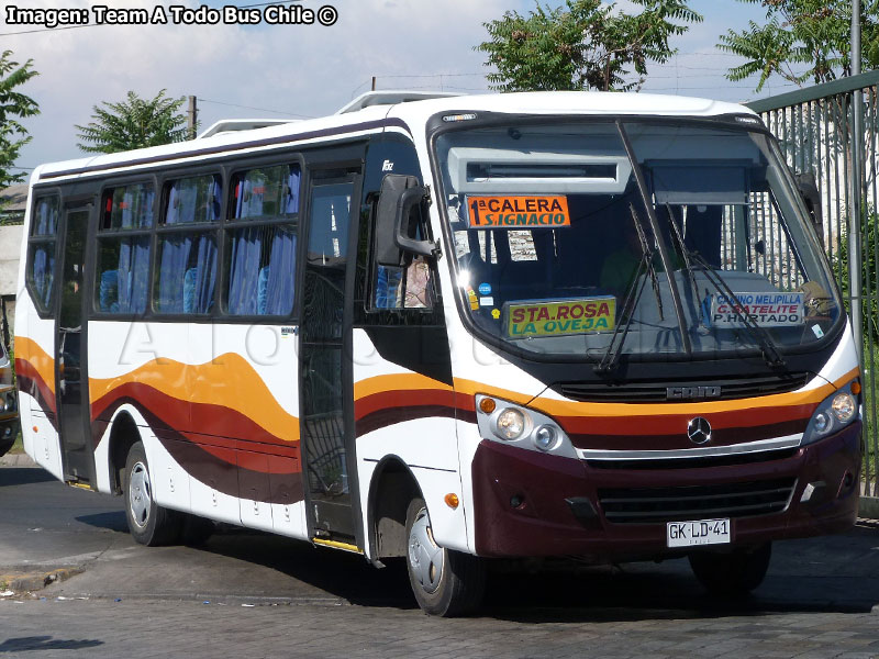 Induscar Caio Foz / Mercedes Benz LO-916 BlueTec5 / Buses Peñaflor Santiago BUPESA