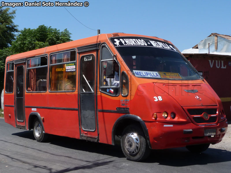 Metalpar Pucará 2000 / Mercedes Benz LO-914 / ServiExpress (Melipilla - Padre Hurtado)