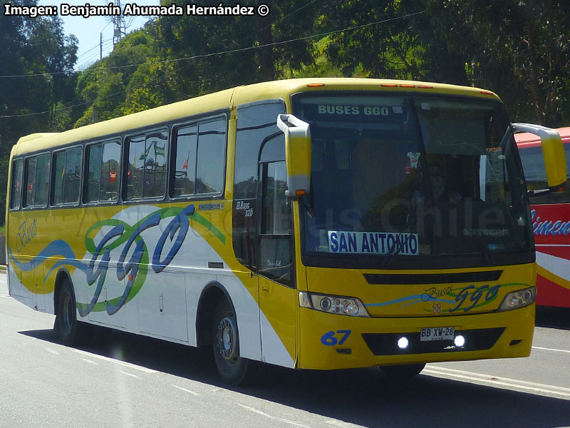 Busscar El Buss 320 / Mercedes Benz OF-1722 / Buses GGO