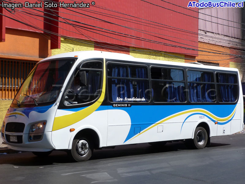 Inrecar Géminis II / Mercedes Benz LO-916 BlueTec5 / Autobuses Melipilla - Santiago