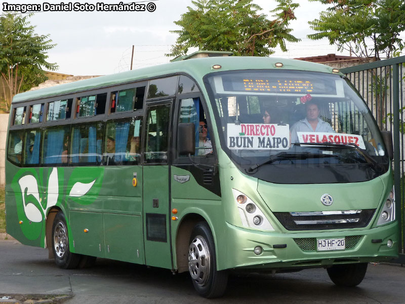 Metalpar Pukará (Sunlong SLK6875) / Buses Buin - Maipo