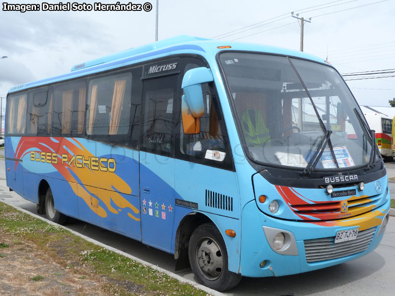 Busscar Micruss / Mercedes Benz LO-915 / Buses Pacheco (Servicio Puerto Natales - Villa Dorotea)