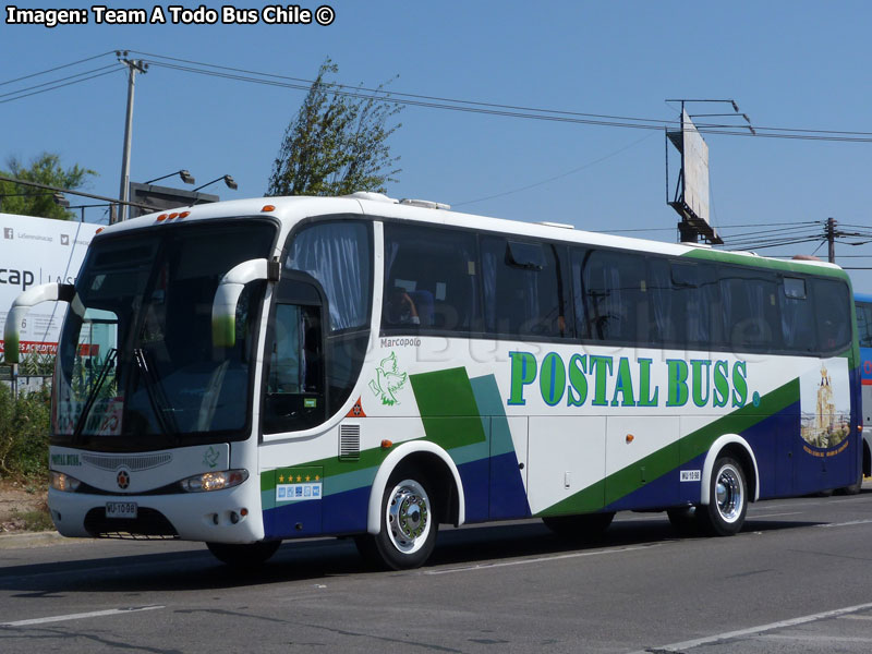 Marcopolo Viaggio G6 1050 / Mercedes Benz OF-1721 / Postal Buss