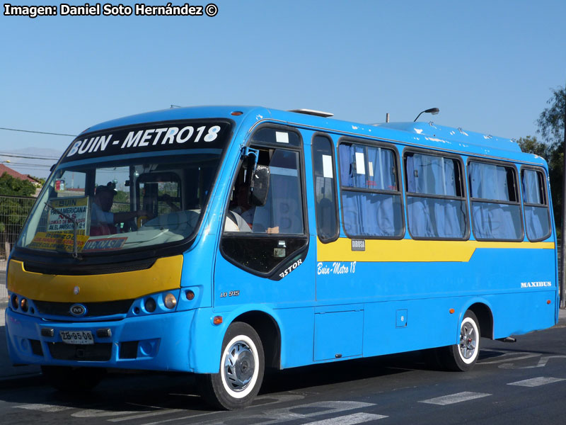 Maxibus Astor / Mercedes Benz LO-915 / TRANSBER Buin - EIM Lo Ovalle