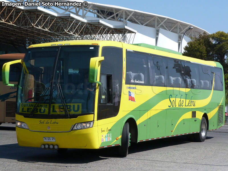 Busscar Vissta Buss LO / Mercedes Benz O-400RSE / Sol de Lebu