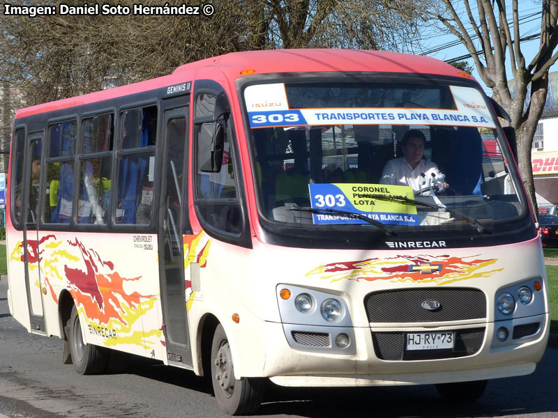 Inrecar Géminis II / Chevrolet Isuzu NQR 916 / Transportes Playa Blanca S.A.