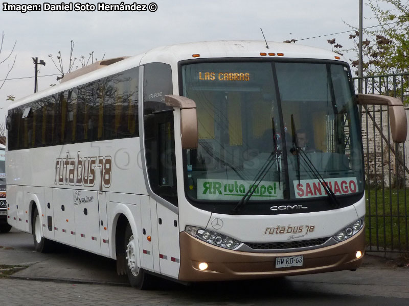 Comil Campione 3.45 / Mercedes Benz O-500R-1830 BlueTec5 / Ruta Rapel