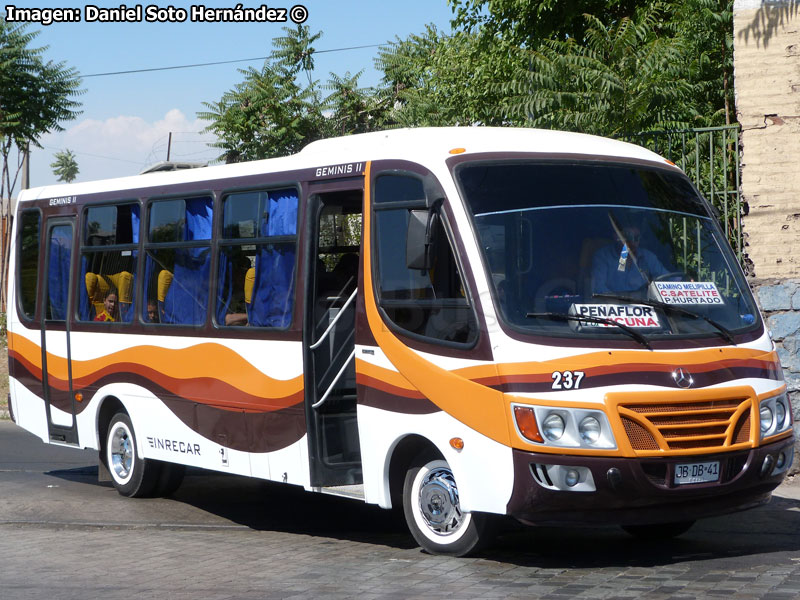 Inrecar Géminis II / Mercedes Benz LO-916 BlueTec5 / Buses Peñaflor Santiago BUPESA