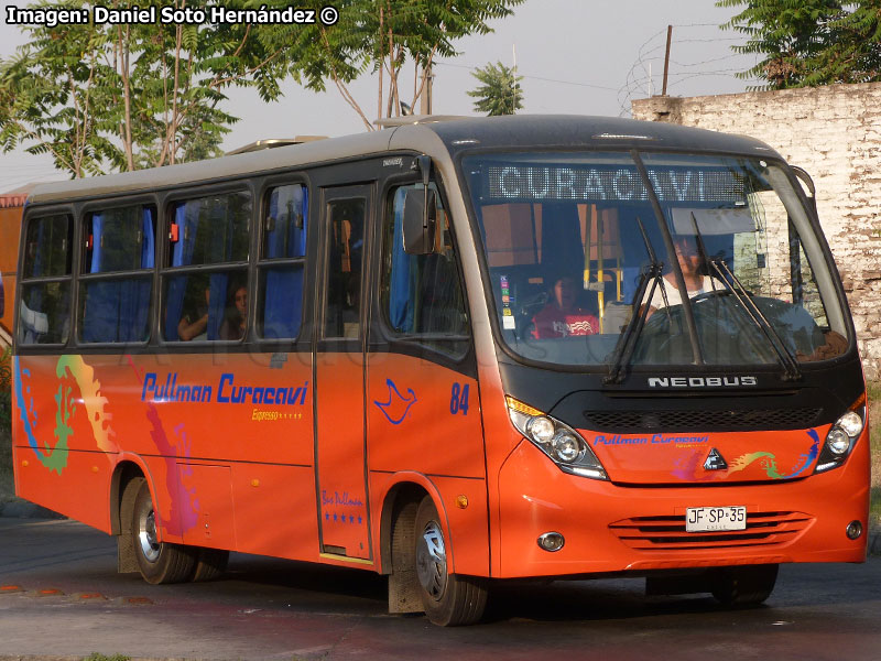 Neobus Thunder + / Agrale MA-9.2 Euro5 / Pullman Bus Curacaví