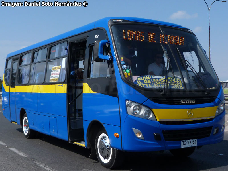 Induscar Caio Foz / Mercedes Benz LO-916 BlueTec5 / TRANSBER Buin - EIM Lo Ovalle