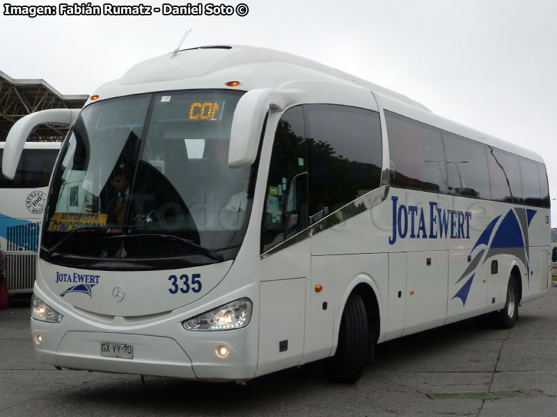 Irizar i6 3.70 / Mercedes Benz O-500RS-1836 BlueTec5 / Jota Ewert