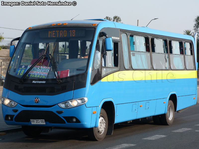 Marcopolo Senior / Mercedes Benz LO-916 BlueTec5 / TRANSBER Buin - EIM Lo Ovalle