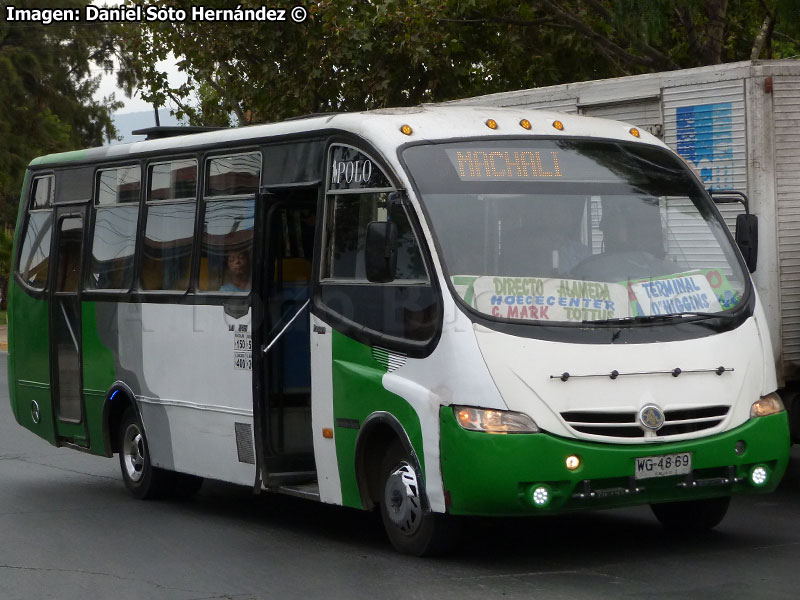 Metalpar Pucará IV Evolution / Mercedes Benz LO-915 / Línea 4.000 Machalí - Rancagua (Buses Machalí) Trans O'Higgins