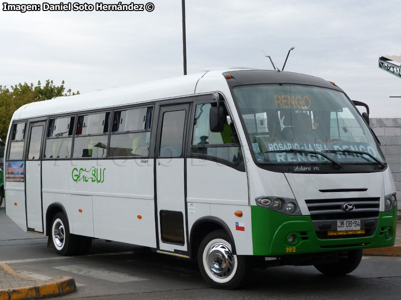 Volare V9L / Agrale MA-9.2 Euro5 / Línea 6.000 Vía Rural 5 Sur (Gal Bus) Trans O'Higgins