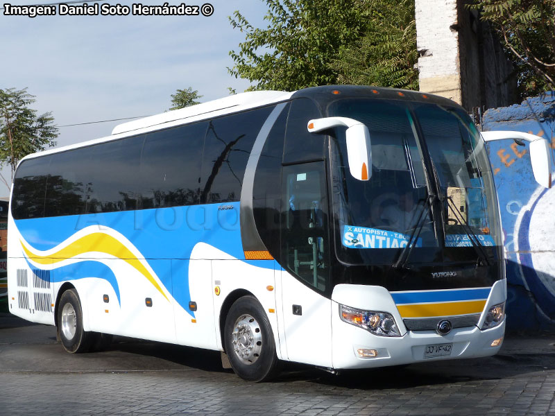 Yutong ZK6107HA / Autobuses Melipilla - Santiago