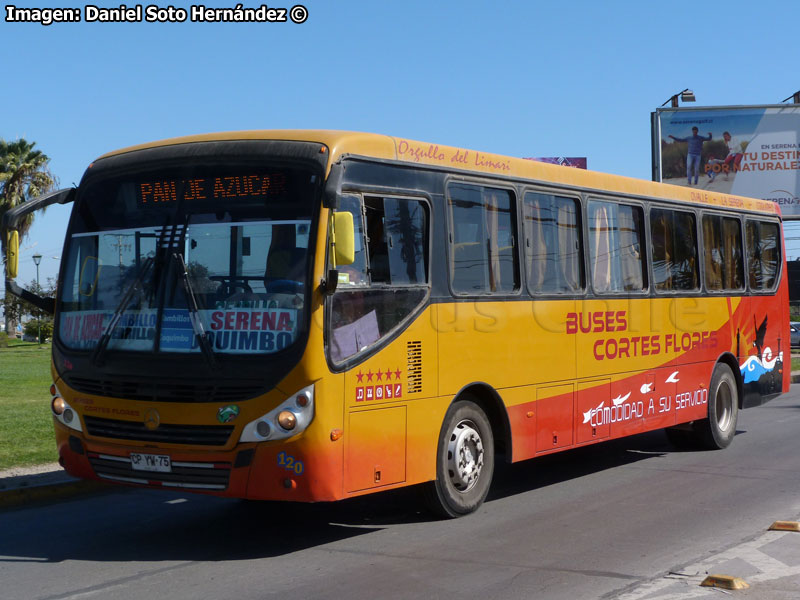 Induscar Caio Foz Super / Mercedes Benz OF-1722 / Buses Cortés Flores