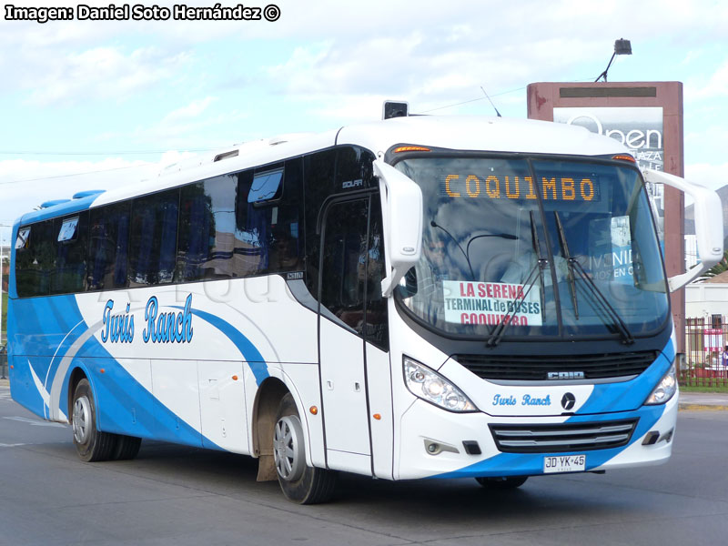 Induscar Caio Foz Solar / Mercedes Benz OF-1721 BlueTec5 / Turis Ranch