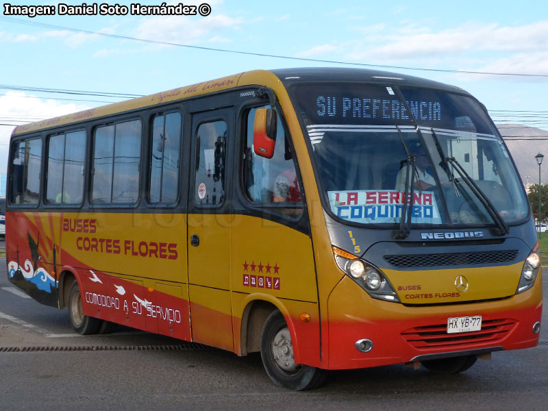 Neobus Thunder + / Mercedes Benz LO-916 BlueTec5 / Transportes Cortés Flores