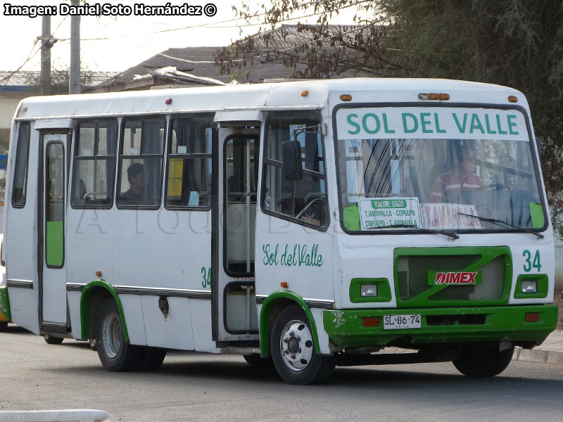 Carrocerías CATOSA / DIMEX 433-160 / Sol del Valle (Copiapó)