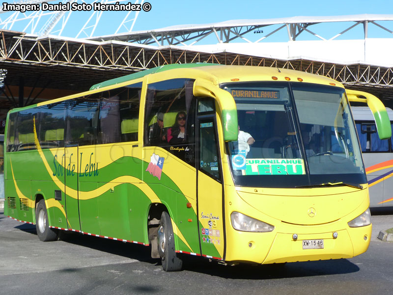 Irizar InterCentury III 3.50 / Mercedes Benz O-500R-1830 / Sol de Lebu