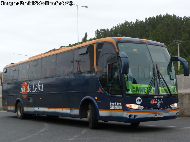 Marcopolo Viaggio G6 1050 / Mercedes Benz O-400RSE / Sol del Lebu