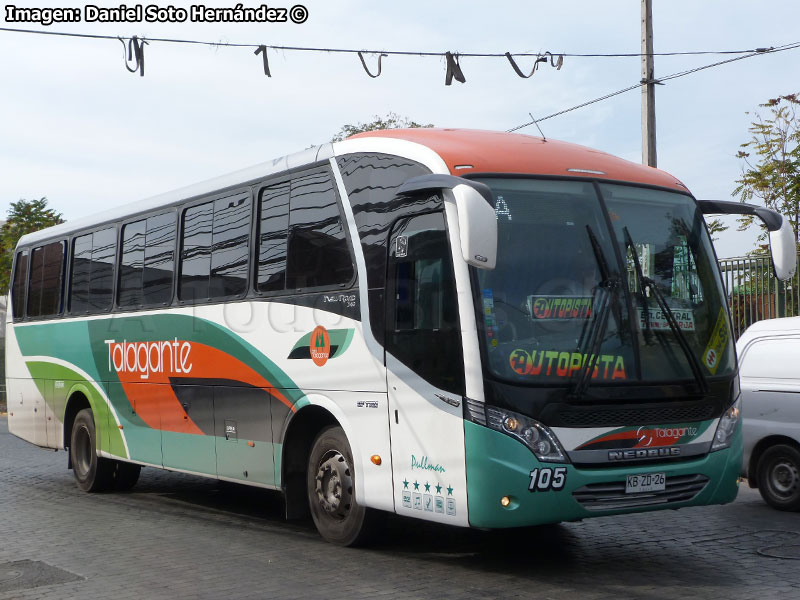 Neobus New Road N10 340 / Mercedes Benz OF-1721 BlueTec5 / Flota Talagante