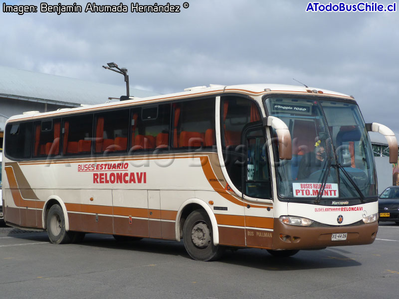 Marcopolo Viaggio G6 1050 / Mercedes Benz OH-1628L / Buses Estuario Reloncaví