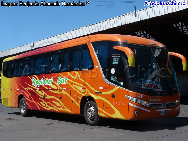 Marcopolo Viaggio G7 1050 / Mercedes Benz O-500R-1830 BlueTec5 / Regional Sur