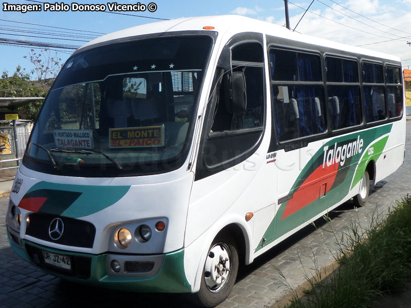 Inrecar Géminis II / Mercedes Benz LO-915 / Flota Talagante