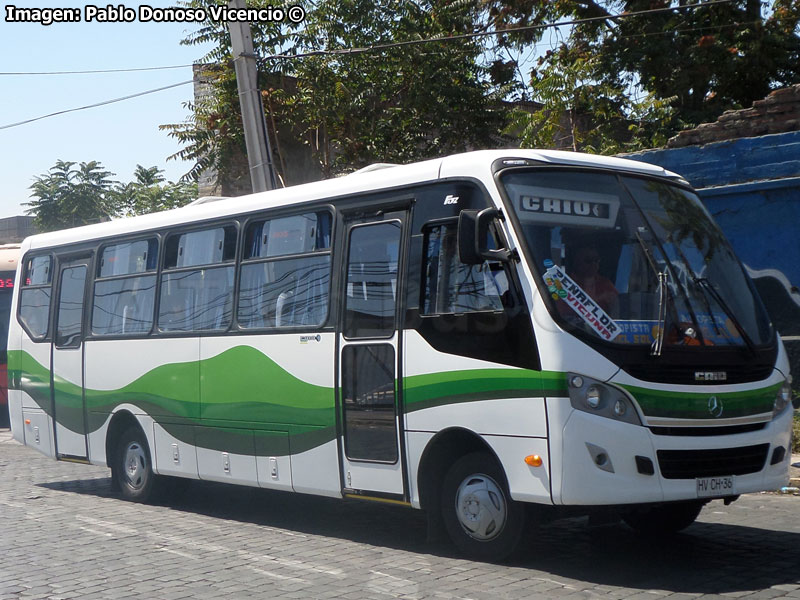 Induscar Caio Foz / Mercedes Benz LO-916 BlueTec5 / Transportes Peñaflor Santiago TRAPESAN