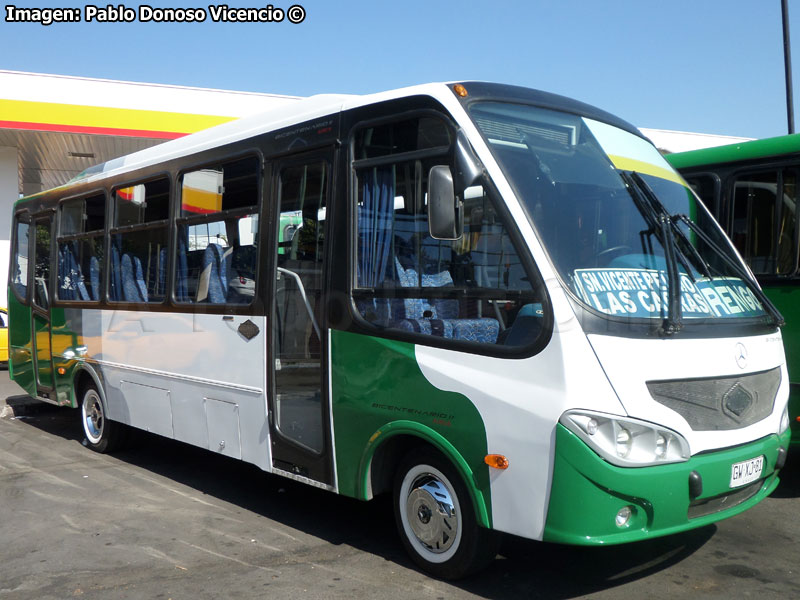 TMG Bicentenario II / Mercedes Benz LO-916 BlueTec5 / Línea 6.000 Vía Rural 5 Sur (Gal Bus) Trans O'Higgins