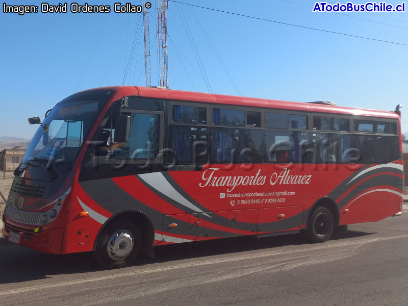 Zhong Thong Triumph LCK6850D Euro5 / Transportes Alvarez (Servicio Vallenar - Domeyko - Cachiyuyo)