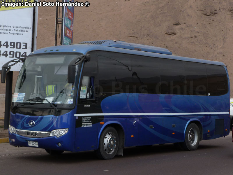 Higer Bus KLQ6856 (H85.33) / Transportes Tarapaka (Servicio Rural Iquique - Caleta Chipana)