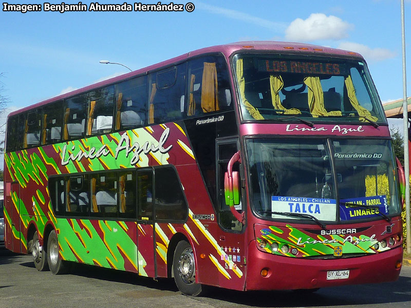 Busscar Panorâmico DD / Volvo B-12R / Línea Azul