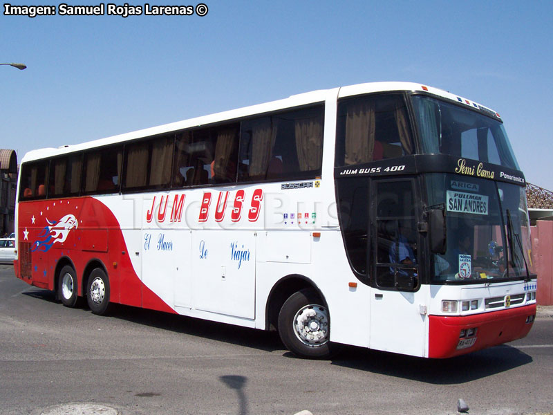 Busscar Jum Buss 400P / Mercedes Benz O-400RSD / TSA Pullman San Andrés