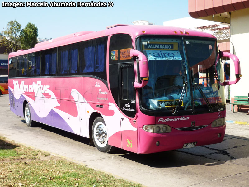 Comil Campione 3.45 / Mercedes Benz O-400RSE / Pullman Bus Lago Peñuelas