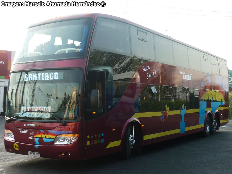 Modasa Zeus II / Scania K-420B / Pullman El Huique