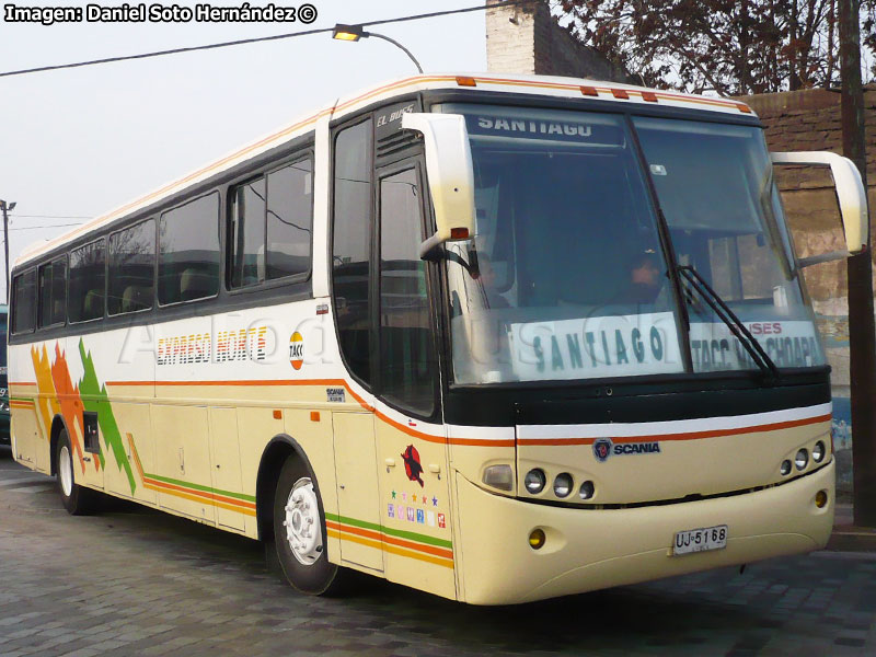 Busscar El Buss 340 / Scania K-124IB / TACC Vía Choapa