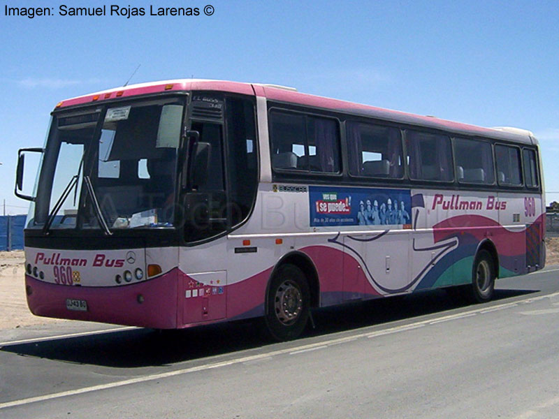 Busscar El Buss 340 / Mercedes Benz OH-1628L / Pullman Bus (Al servicio de CODELCO División Norte)