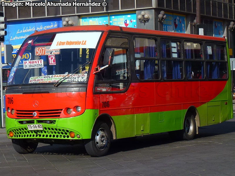 Induscar Caio Piccolo / Mercedes Benz LO-914 / TMV 5 Gran Valparaíso S.A.