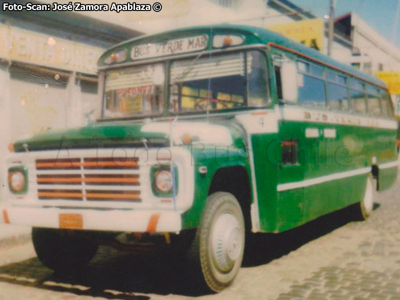 Carrocerías SEG S.A.I. / Ford F-600 / Buses Verde Mar (Valparaíso)