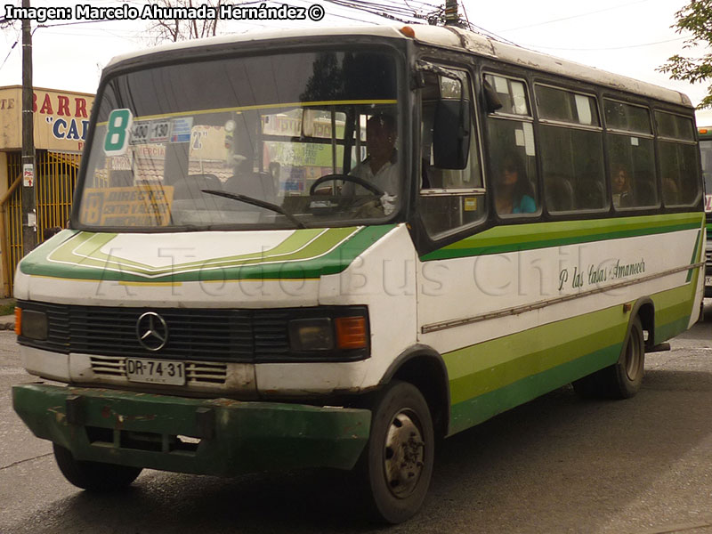 Metalpar Pucará 1 / Mercedes Benz LO-809 / Línea 8 Temuco