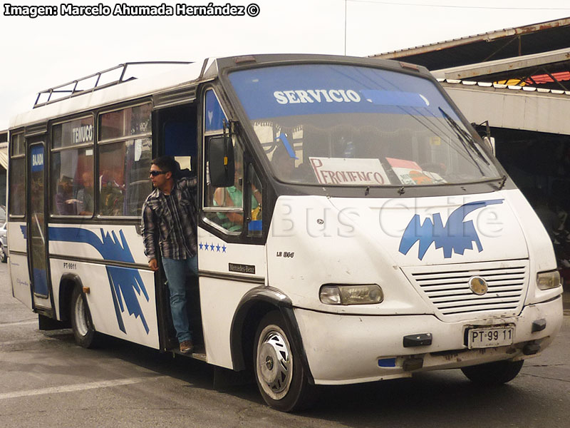 Metalpar Pucará 2000 / Mercedes Benz LO-814 / Minibuses Las Colinas