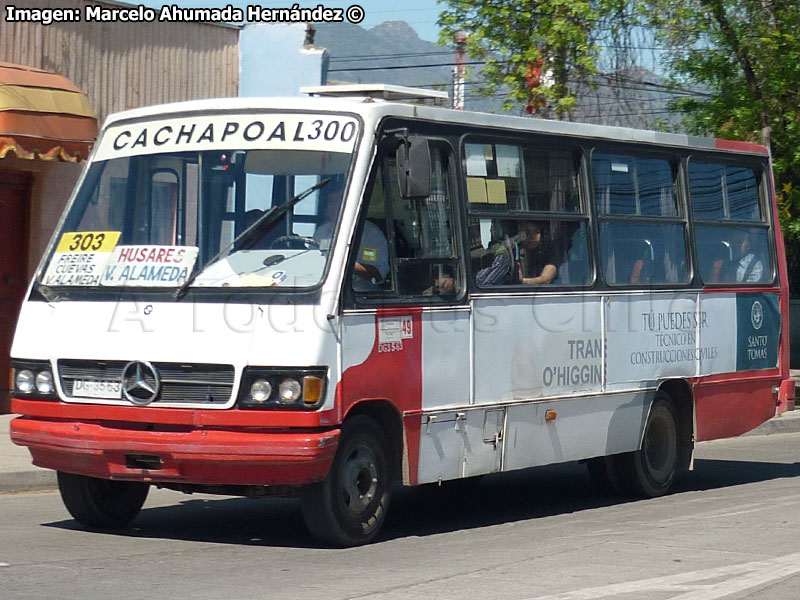 Marcopolo Senior / Mercedes Benz LO-708E / Línea 300 Sur - Poniente (Cachapoal) Trans O'Higgins