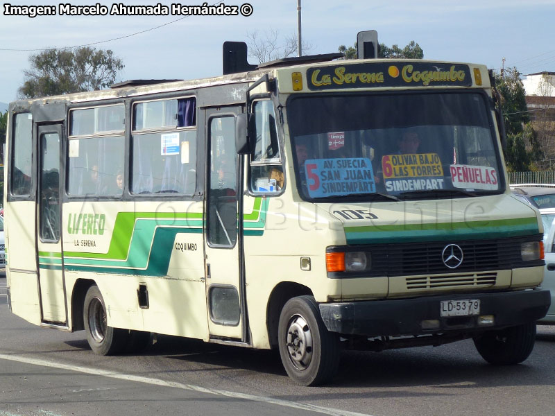 Cuatro Ases PH-50 / Mercedes Benz LO-812 / Línea La Serena Coquimbo LISERCO