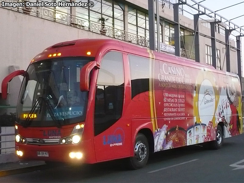 Maxibus Lince 3.45 / Mercedes Benz O-500R-1830 / Pullman Luna Express (Al servicio de Casino Monticello)