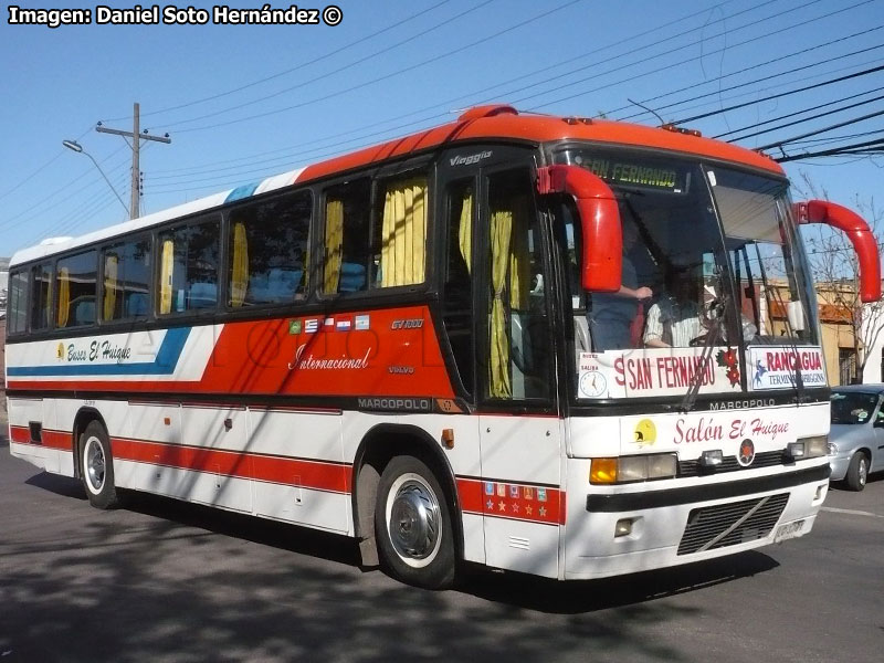 Marcopolo Viaggio GV 1000 / Volvo B-58E / Pullman El Huique