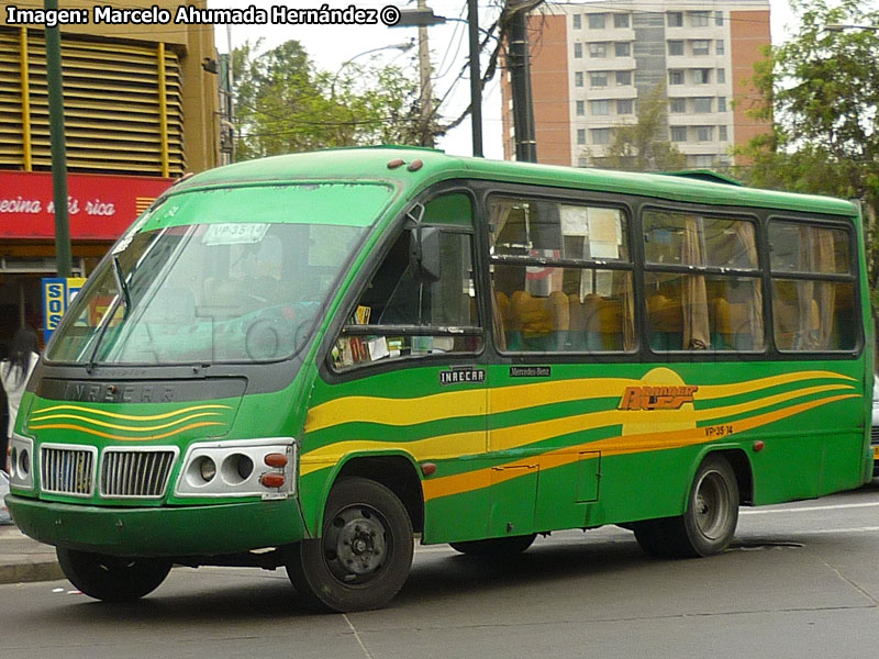 Inrecar Escorpión / Mercedes Benz LO-712 / Brander Bus (Región de Valparaíso)